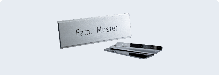Briefkastenschilder